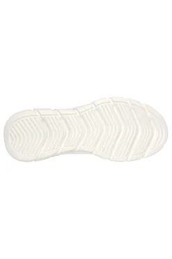 Sneakers bianche knit ammortizzate Skechers Bobs B Flex Chill Edge