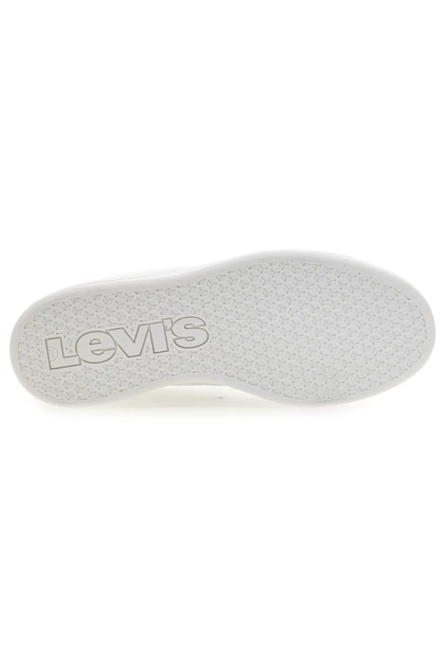 Sneakers bianche lacci e strappo Levi’s Bell JR