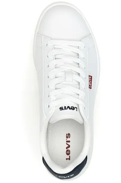 Sneakers bianche lacci e strappo Levi’s Bell JR