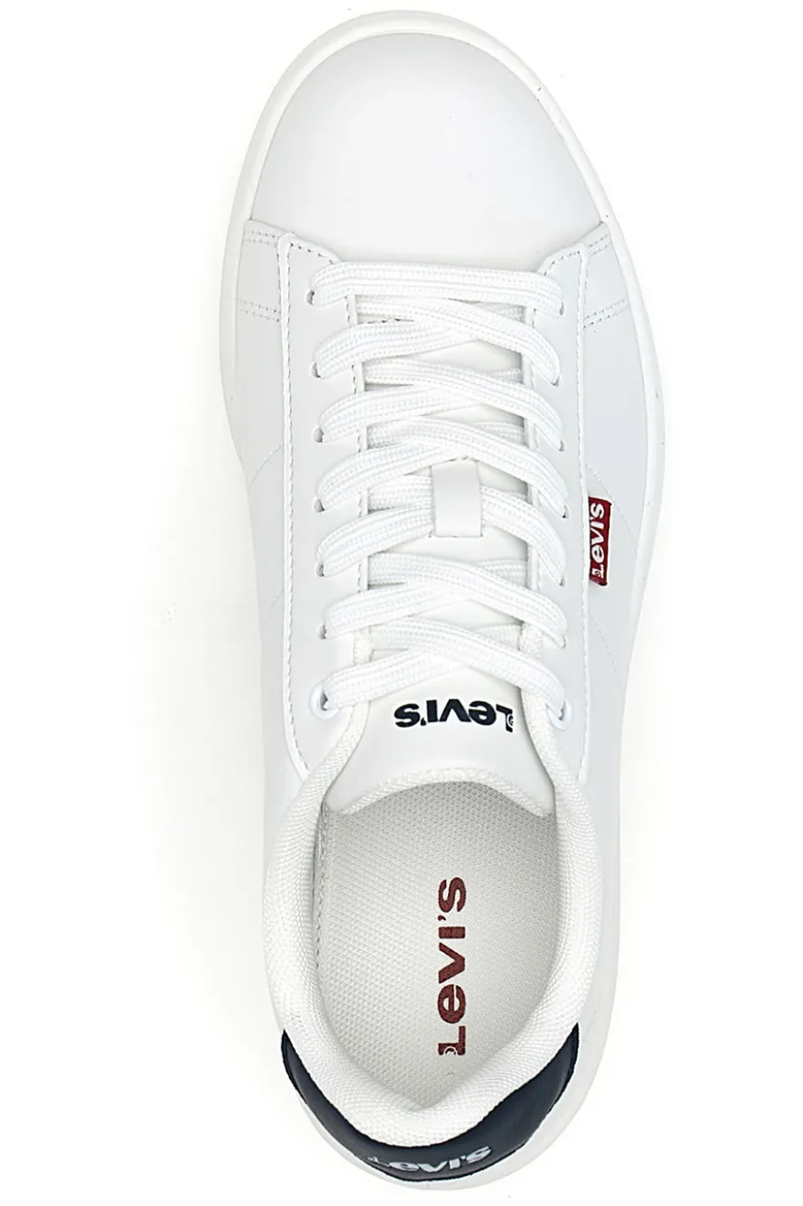 Sneakers bianche lacci e strappo Levi’s Bell JR