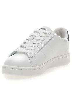 Sneakers bianche lacci e strappo Levi’s Bell JR