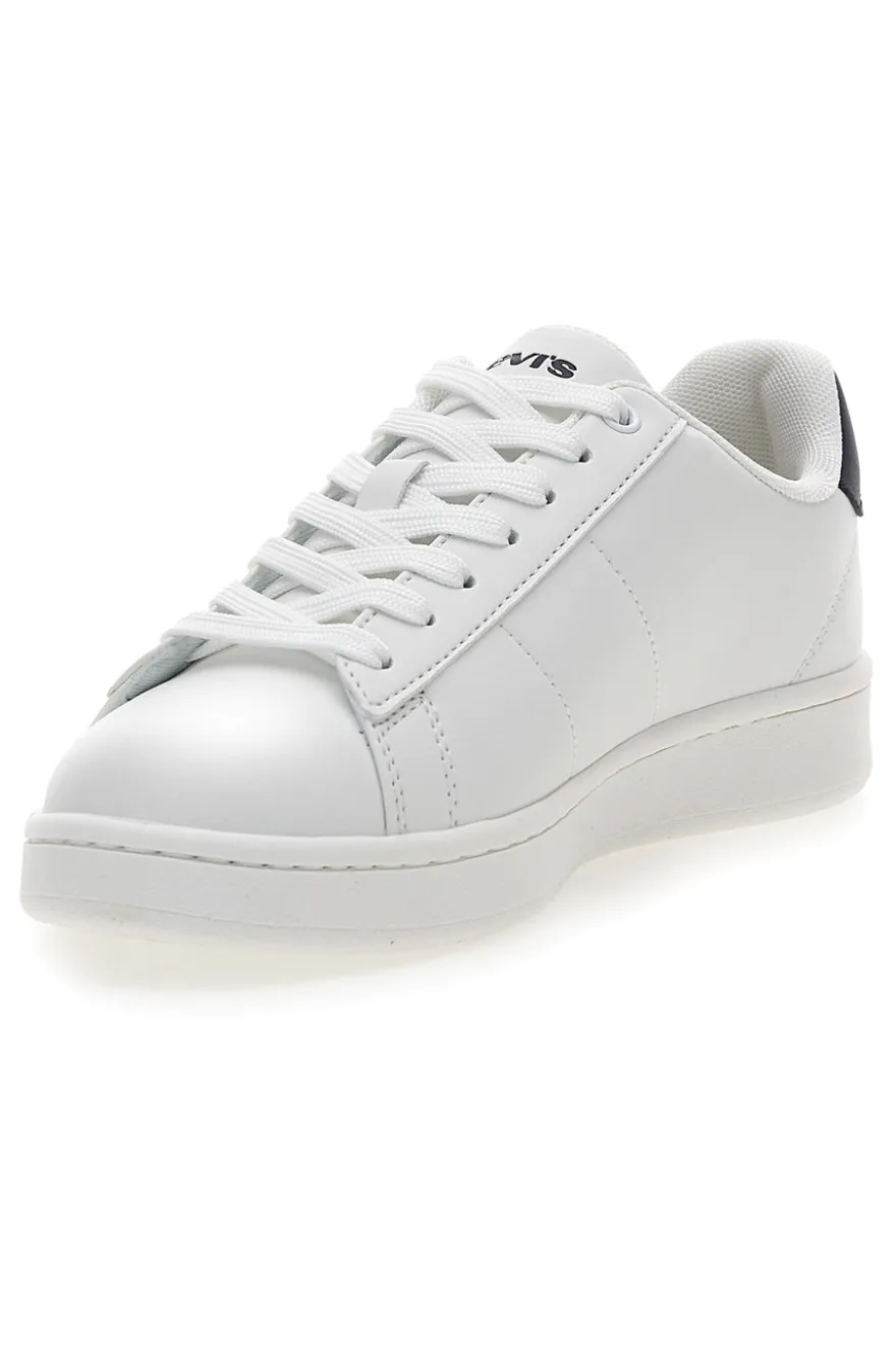Sneakers bianche lacci e strappo Levi’s Bell JR