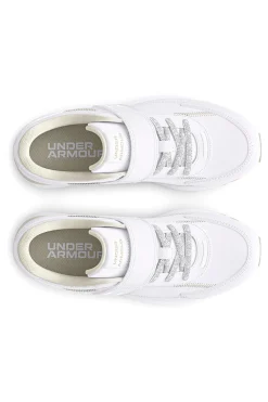 Sneakers bianche leggere con suola in gomma Under Armour Essential Runner