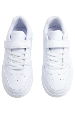 Sneakers bianche low cut con strappo Champion RD18 LOW B PS