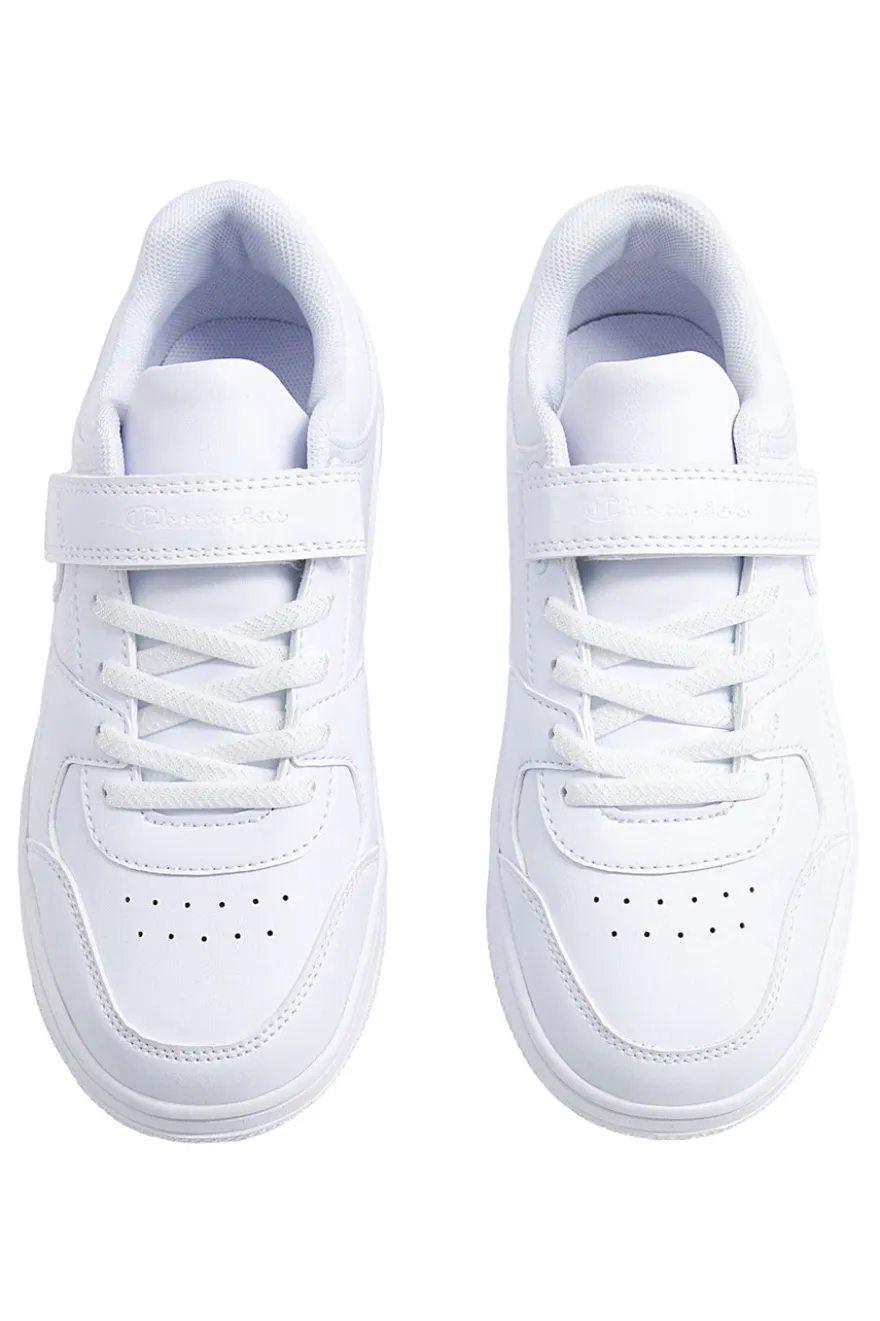Sneakers bianche low cut con strappo Champion RD18 LOW B PS