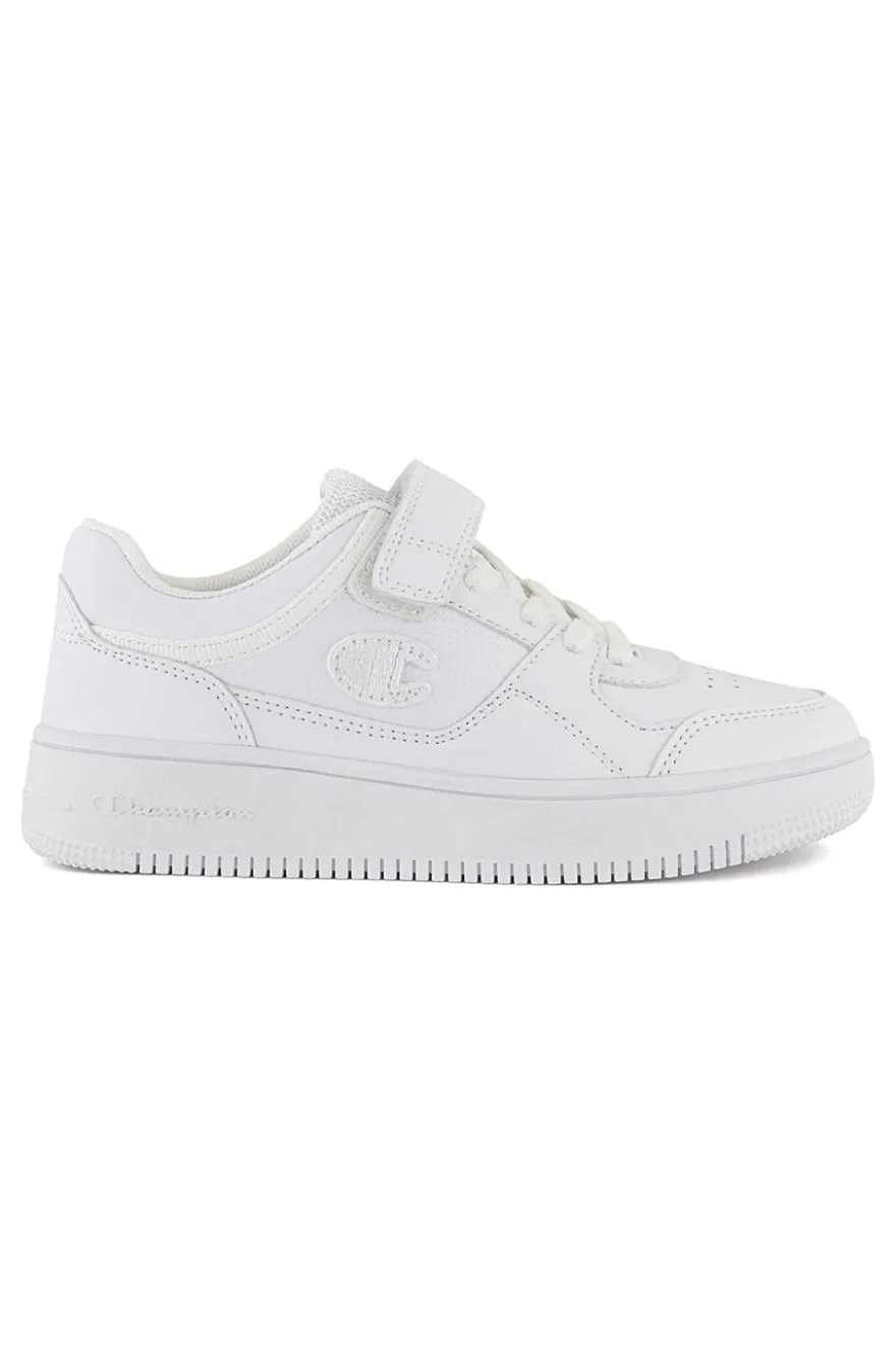 Sneakers bianche low cut con strappo Champion RD18 LOW B PS