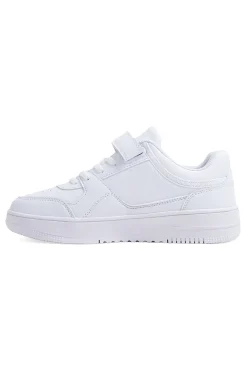 Sneakers bianche low cut con strappo Champion RD18 LOW B PS