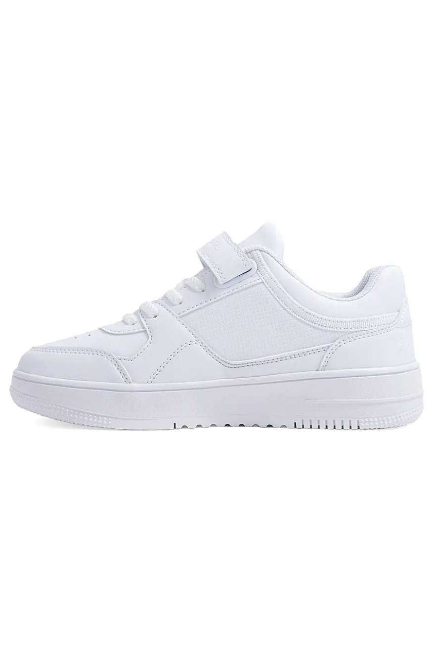 Sneakers bianche low cut con strappo Champion RD18 LOW B PS