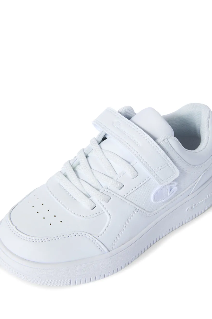 Sneakers bianche low cut con strappo Champion RD18 LOW B PS