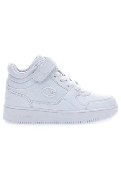Sneakers bianche mid-cut con chiusura a strappo Champion RD18 Mid B PS