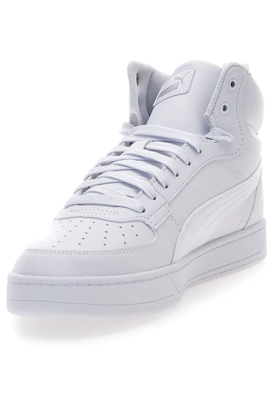 Sneakers bianche mid-cut tomaia liscia Puma Caven 2 Mid