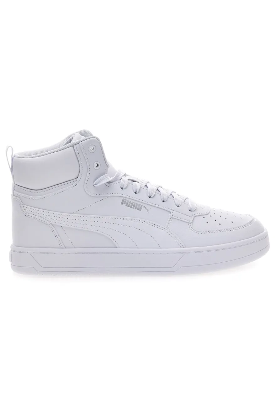 Sneakers bianche mid-cut tomaia liscia Puma Caven 2 Mid