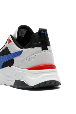 Sneakers bianche nere e blu in mesh Puma Trinity 2 LT