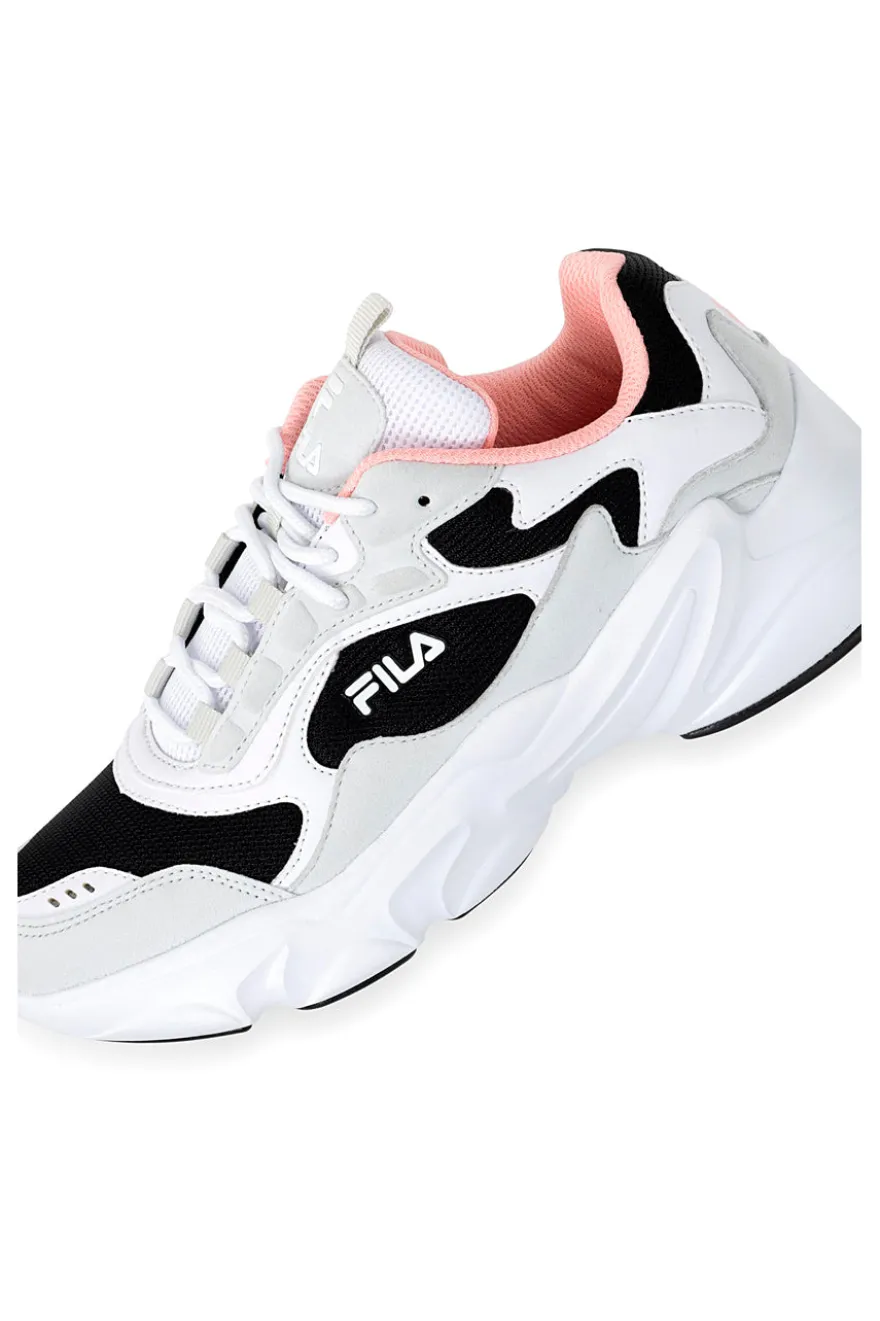 Sneakers Bianche, Nere e Grigie con Platform FILA Collene CB