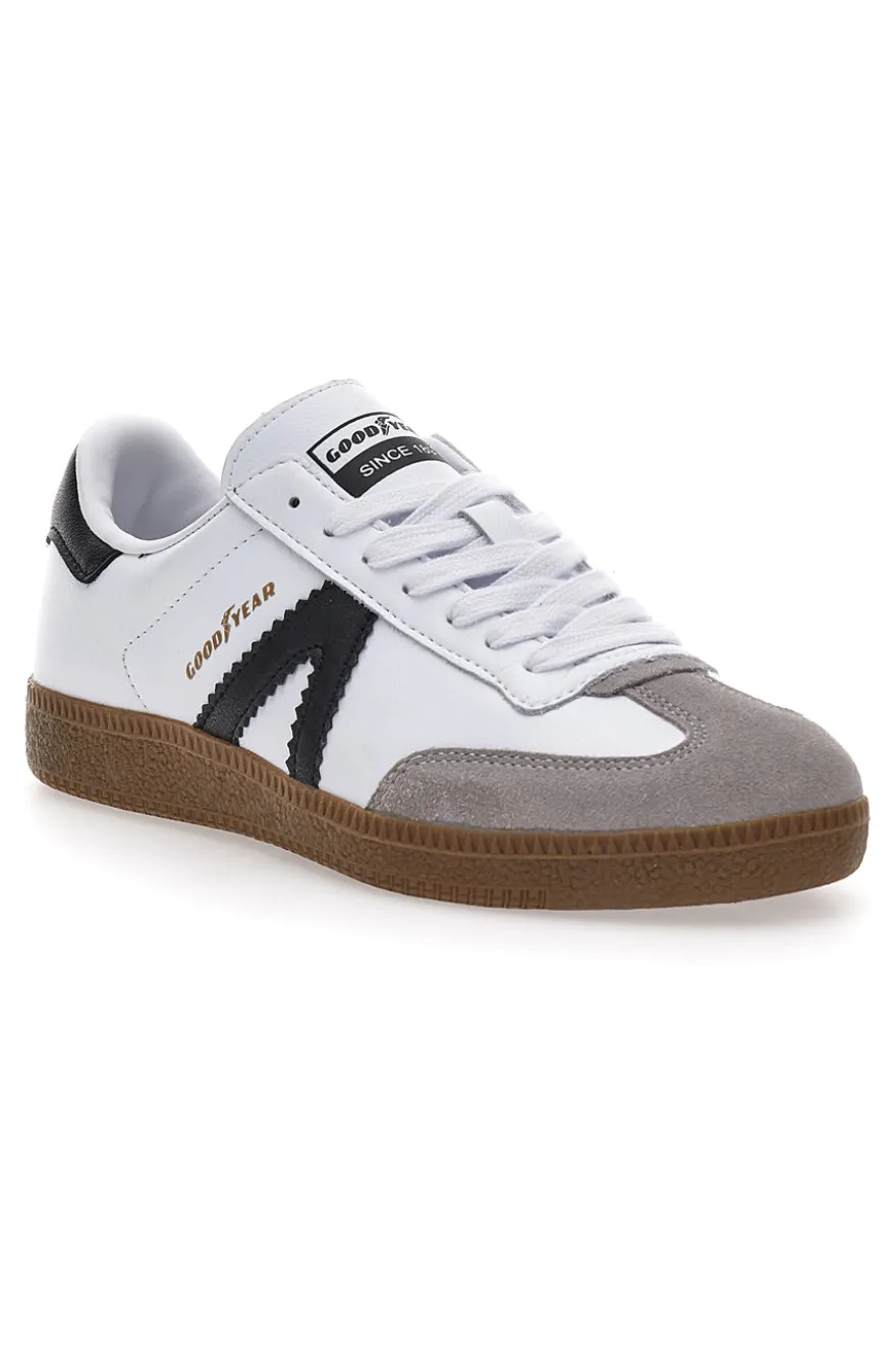 Sneakers bianche pelle Good Year GY51001