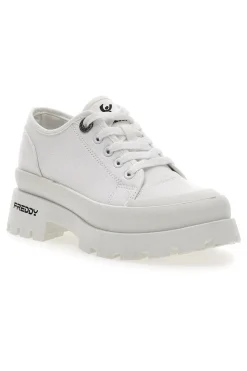 Sneakers Bianche Platform da Donna Freddy 7603