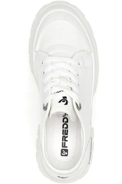 Sneakers Bianche Platform da Donna Freddy 7603