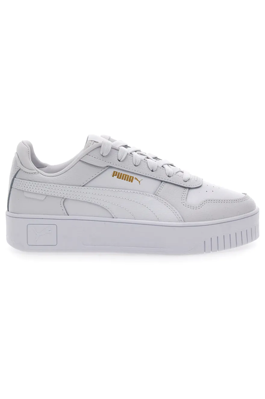 Sneakers Bianche Platform Puma Carina Street JR