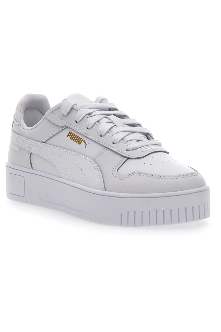 Sneakers Bianche Platform Puma Carina Street JR