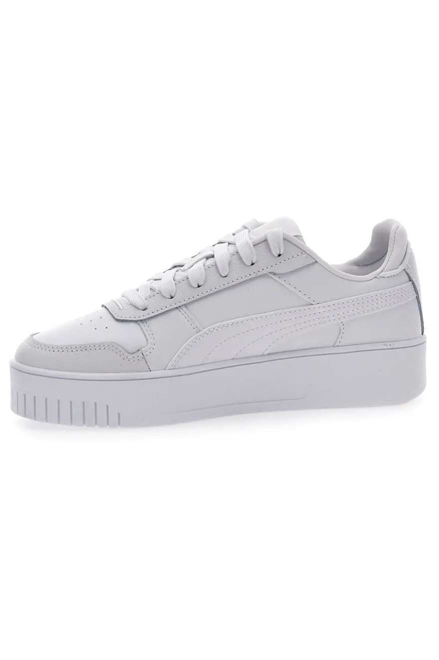 Sneakers Bianche Platform Puma Carina Street JR