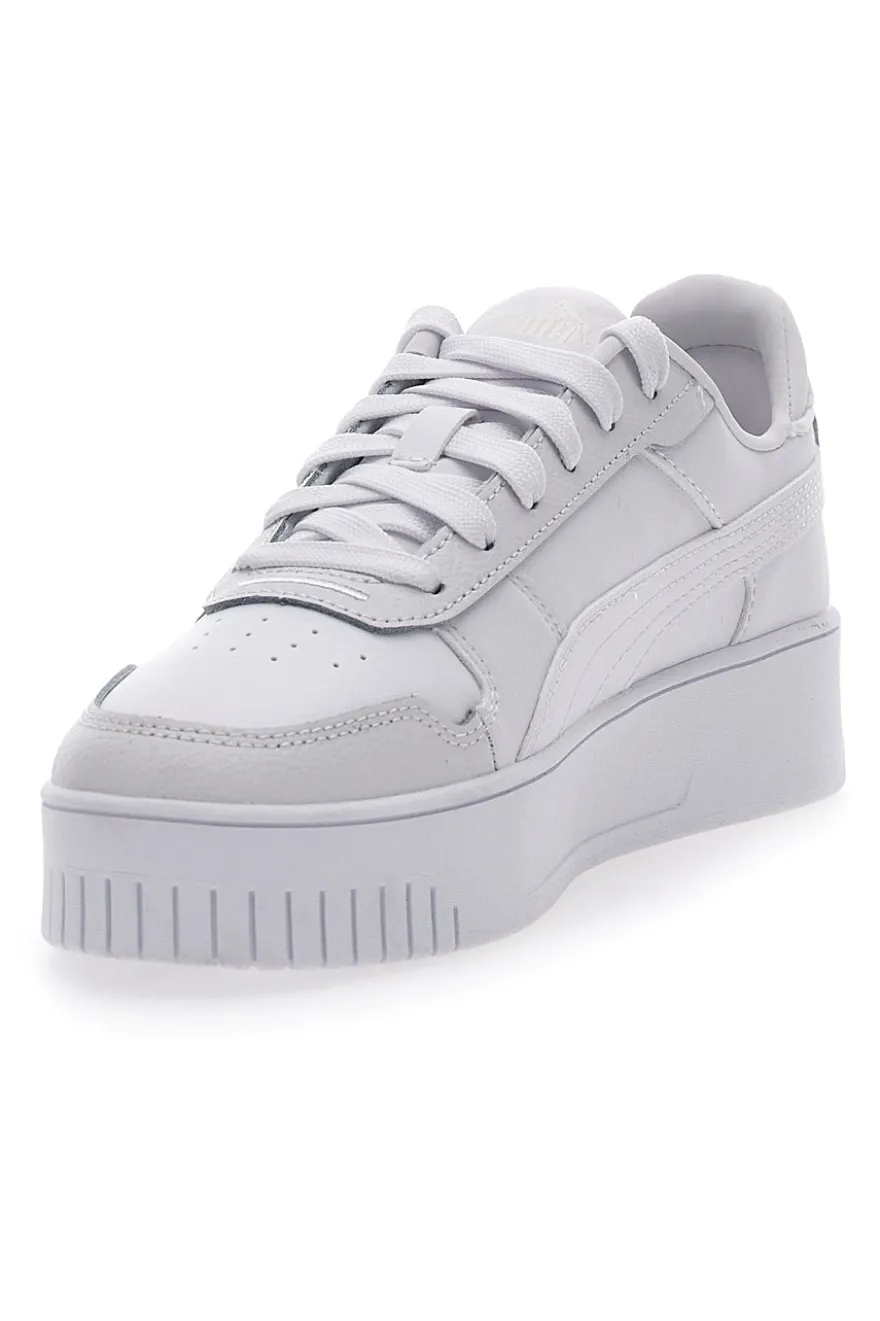 Sneakers Bianche Platform Puma Carina Street JR
