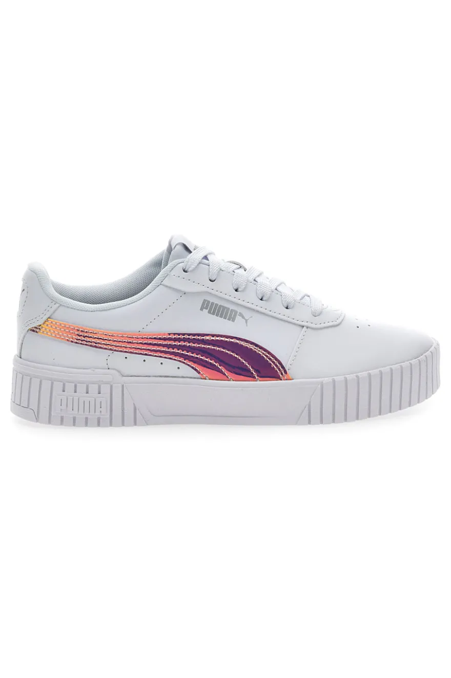 Sneakers Bianche Puma Carina 2.0 Holo Jr