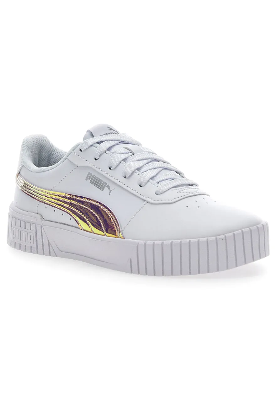 Sneakers Bianche Puma Carina 2.0 Holo Jr