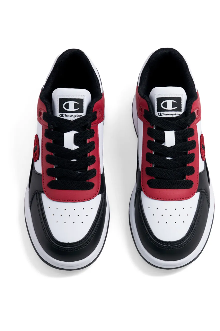 Sneakers Bianche Rosse e Nere CHAMPION RD18 HERITAGE B GS
