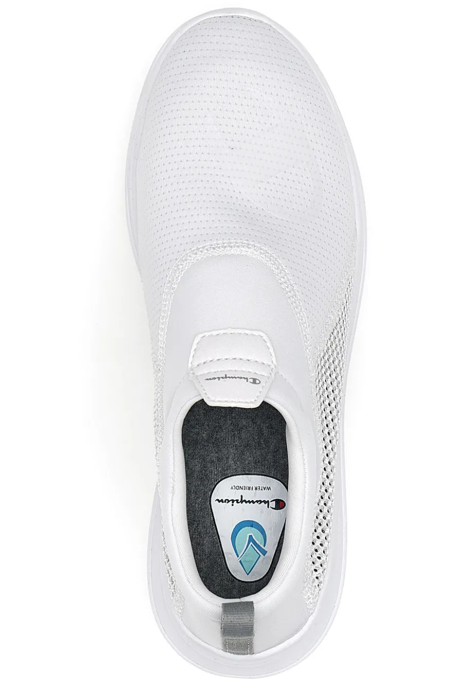 Sneakers Bianche Senza Lacci Champion Nyame Acqua