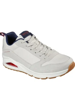 Sneakers Bianche Skechers Uno Stacre