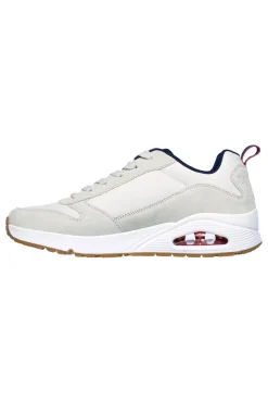 Sneakers Bianche Skechers Uno Stacre