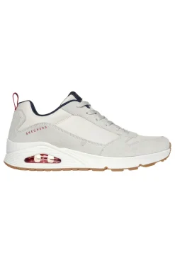 Sneakers Bianche Skechers Uno Stacre