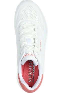 Sneakers Bianche Skechers Street Uno - Pop Back