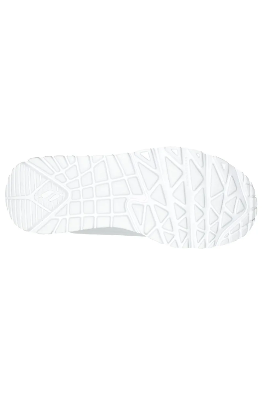 Sneakers Bianche Skechers Uno Lite Spread the Love