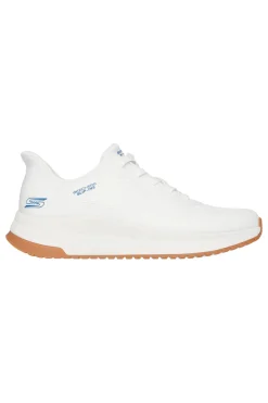 Sneakers bianche Slip-ins con Memory Foam Skechers BOBS Squad 4