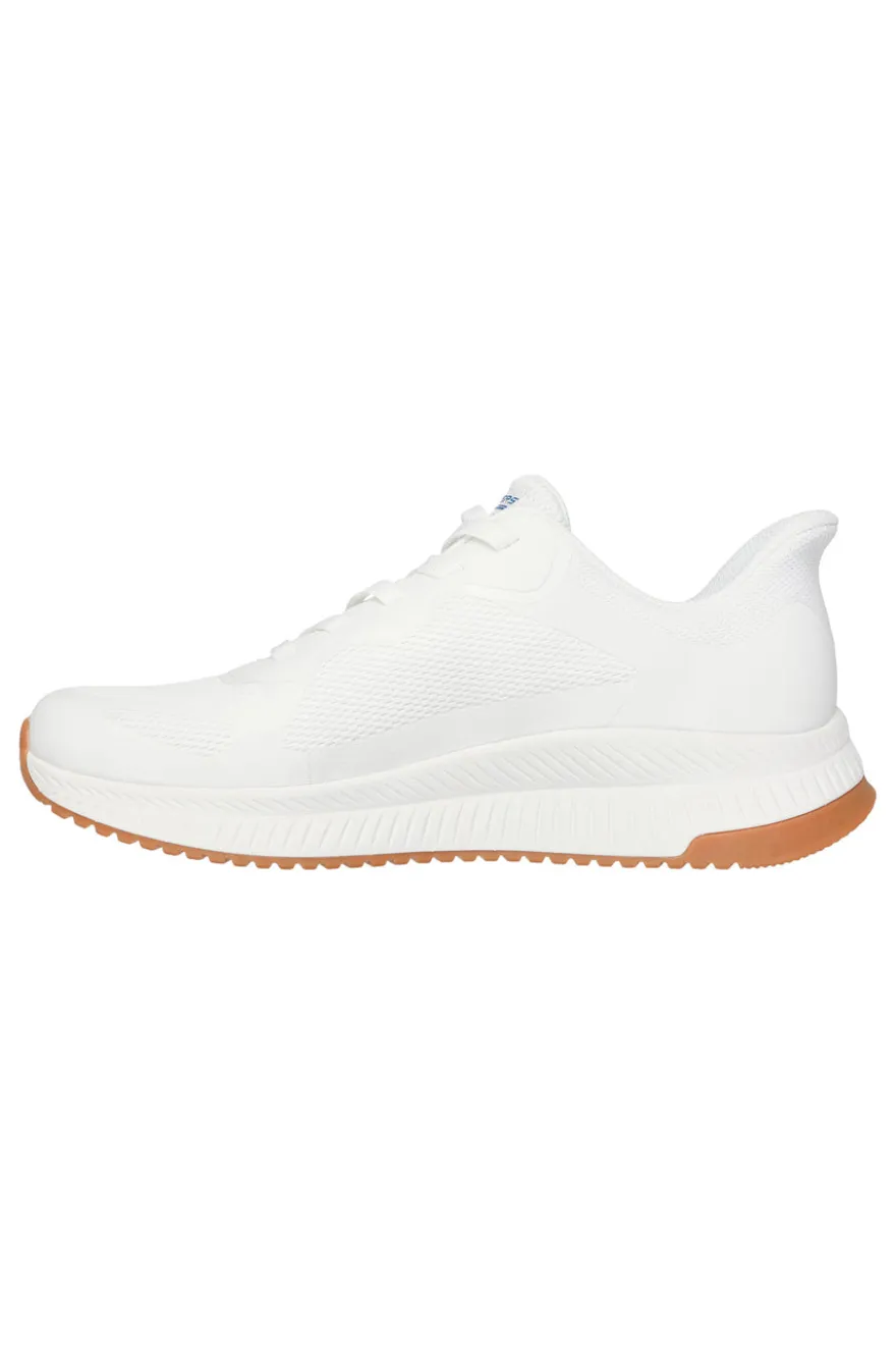 Sneakers bianche Slip-ins con Memory Foam Skechers BOBS Squad 4