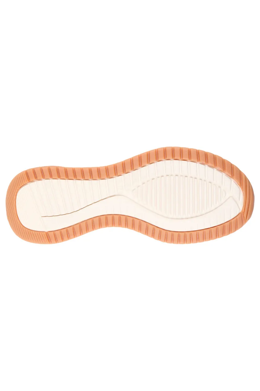 Sneakers bianche slip-on con Memory Foam Skechers BOBS SQUAD 4 KEY LOOK