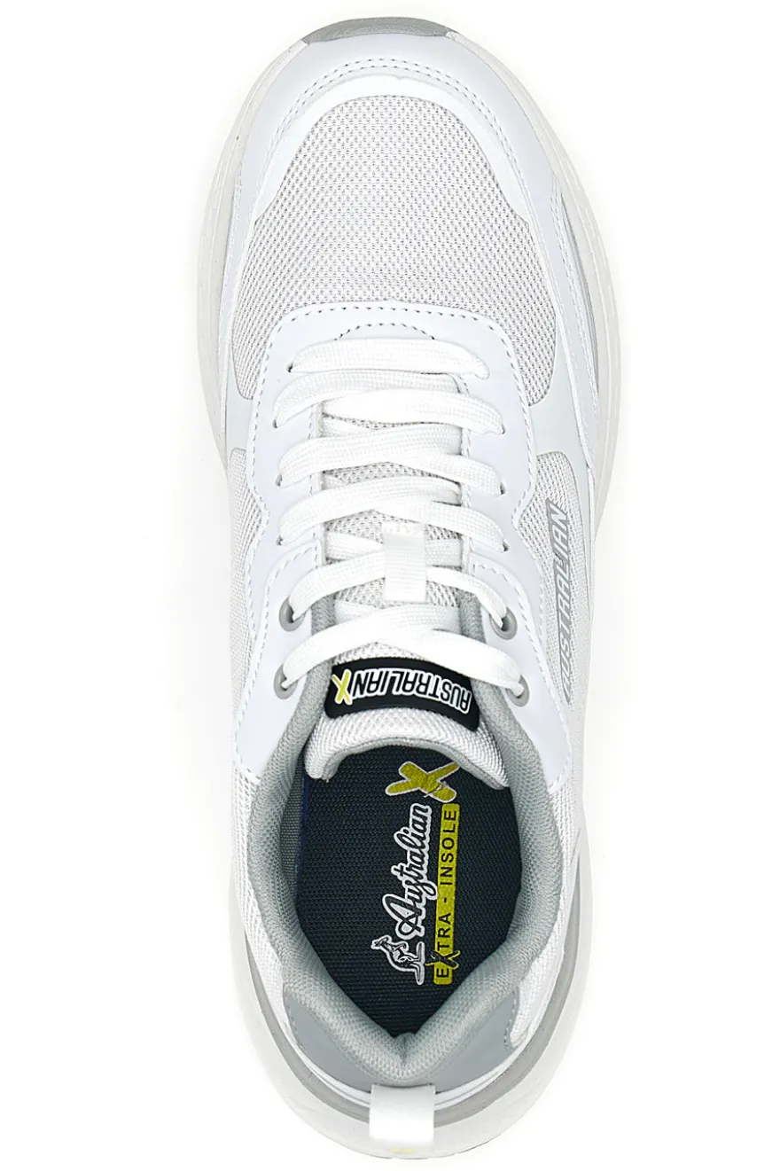Sneakers Bianche Sportive Australian Tempest