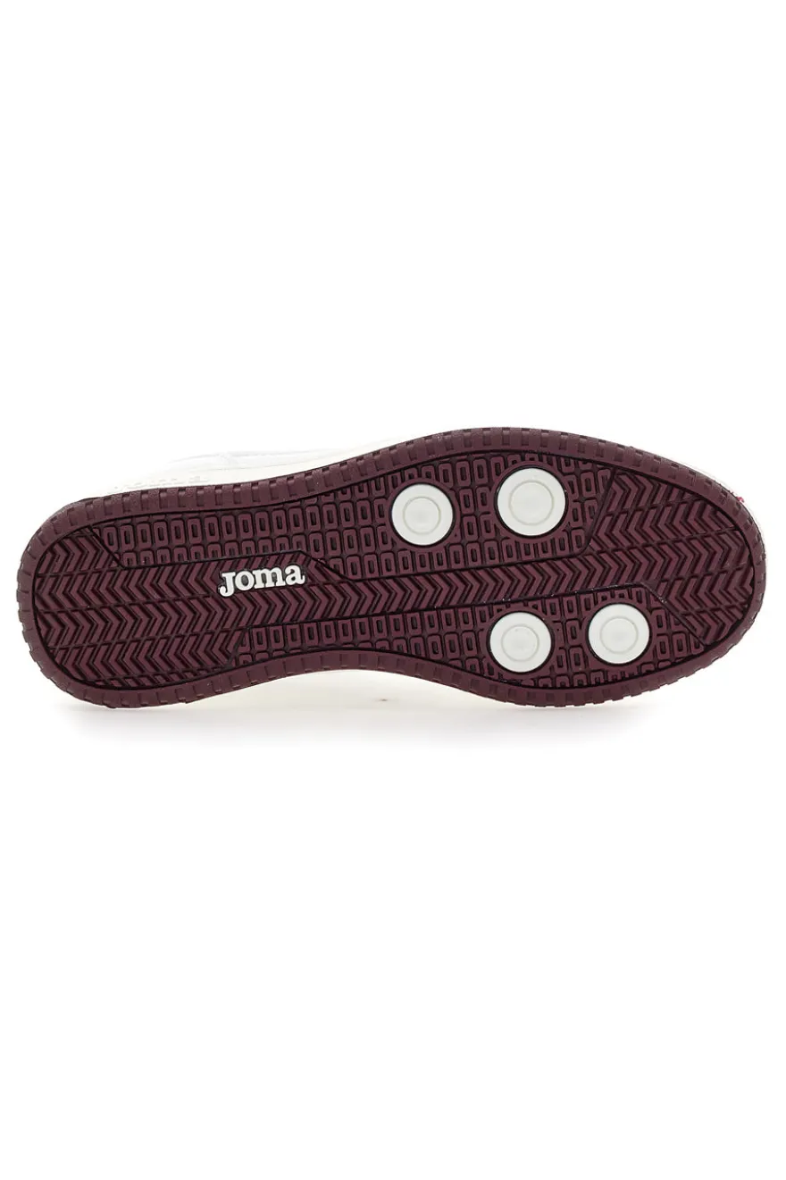 Sneakers bianche stile tennis con dettagli bordeaux Joma CStadium Lady 2520