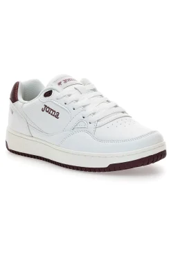 Sneakers bianche stile tennis con dettagli bordeaux Joma CStadium Lady 2520