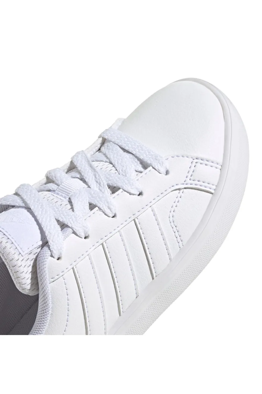 Sneakers bianche stile tennis con lacci Adidas VS Pace 2.0 K