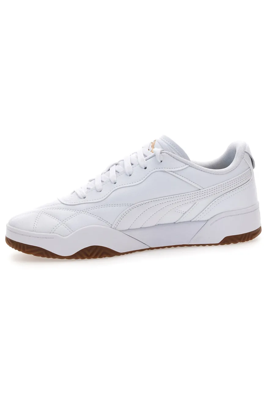 Sneakers bianche suola marrone Puma Tifosi