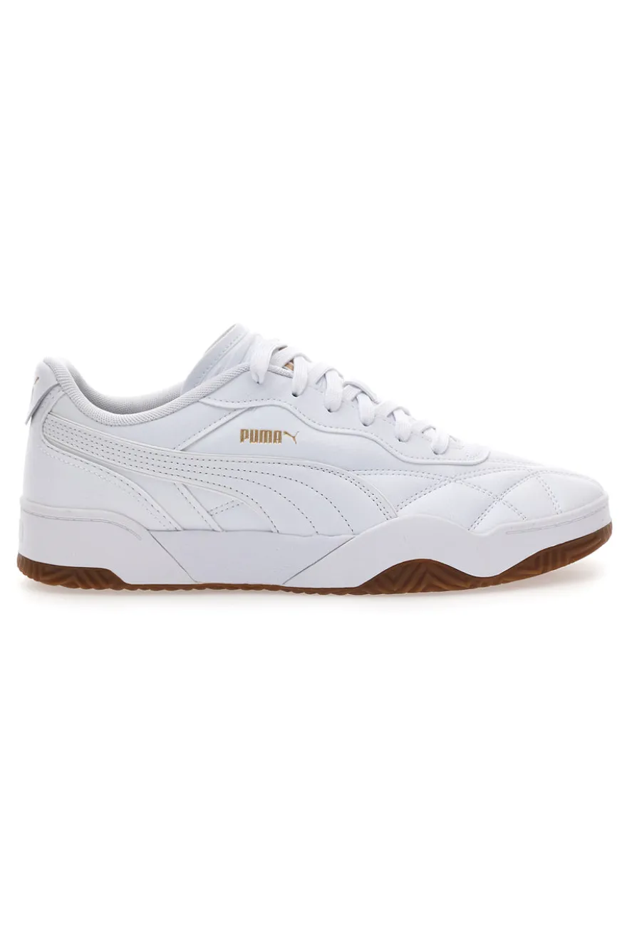 Sneakers bianche suola marrone Puma Tifosi