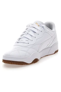 Sneakers bianche suola marrone Puma Tifosi