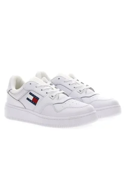 Sneakers Bianche TOMMY JEANS RETRO BASKET ESS