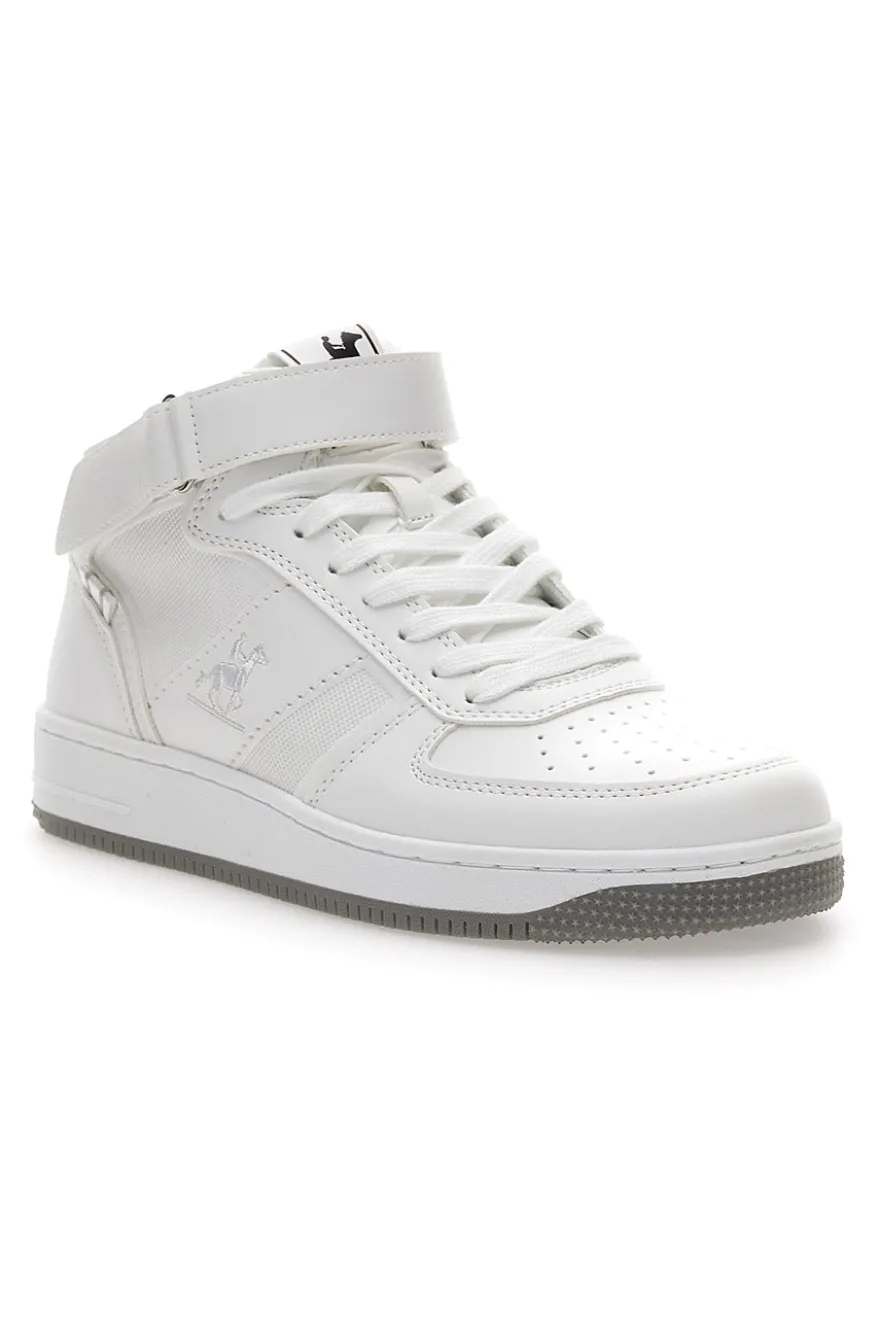 Sneakers Bianche U.S. Grand Polo Kevin Mid