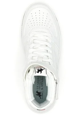 Sneakers Bianche U.S. Grand Polo Kevin Mid