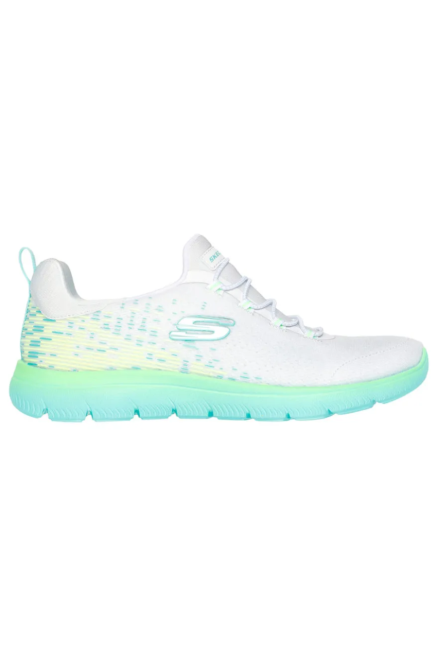 Sneakers Bianche Vegane Skechers Summits Morning Glow
