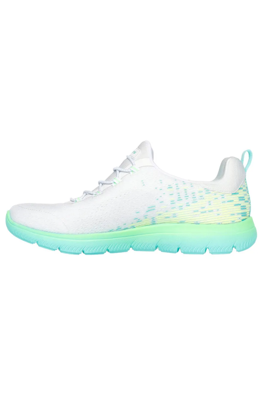 Sneakers Bianche Vegane Skechers Summits Morning Glow