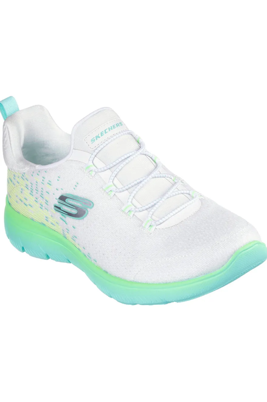 Sneakers Bianche Vegane Skechers Summits Morning Glow